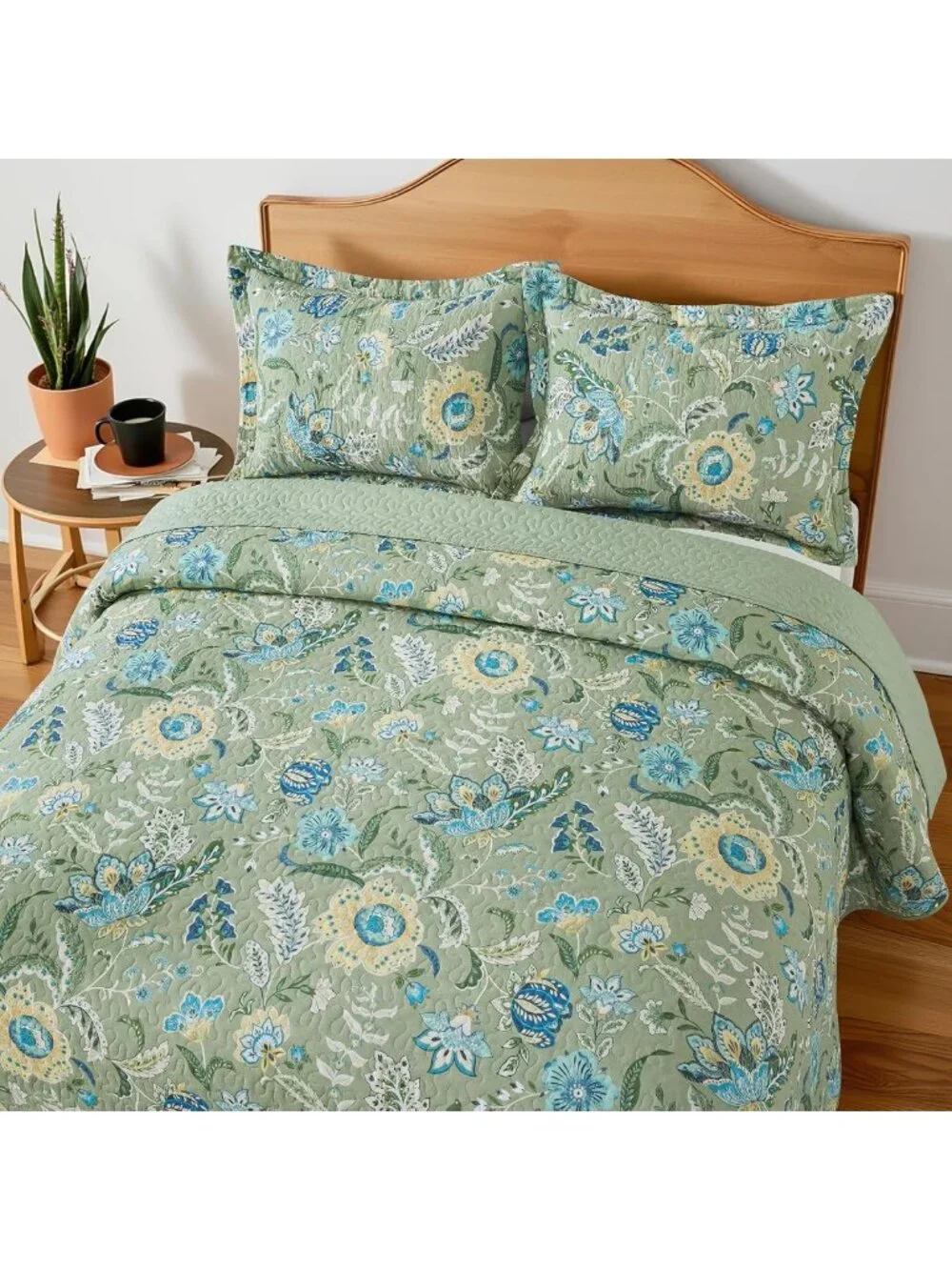 Lightweight California King Quilt Bedding Set - Soft Cotton Bedspread for Cozy